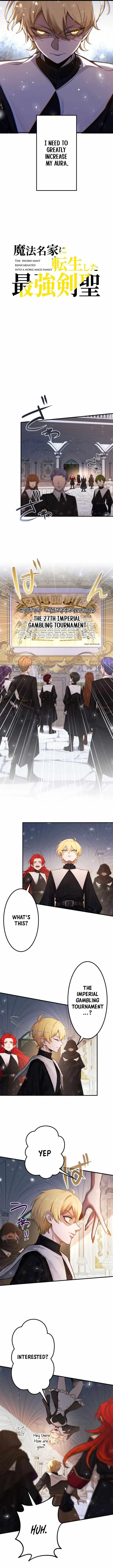 The Sword Saint Reincarnated Into a Noble Mage Family Chapter 16 – Page 2