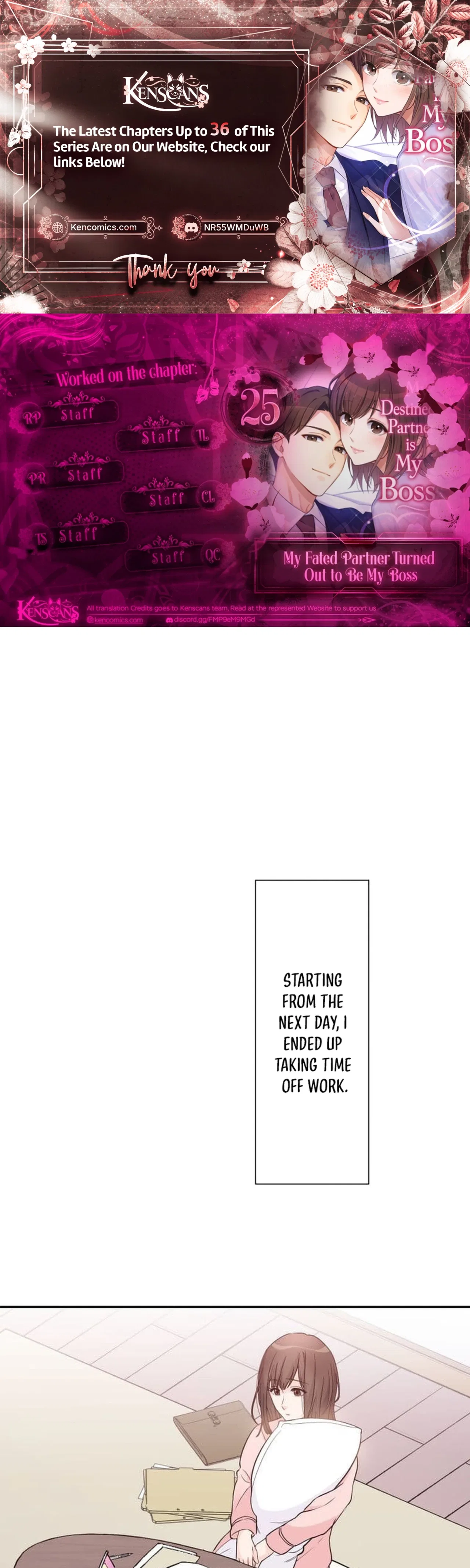My Fated Partner Turned Out to Be My Boss Chapter 25 – Page 1