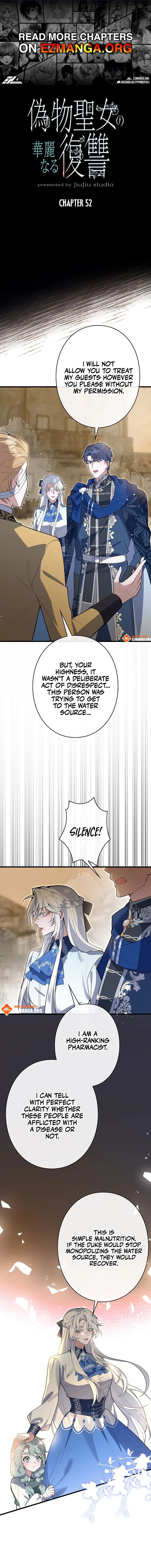 The Fake Saintess’s Splendid Revenge Chapter 52 – Page 1