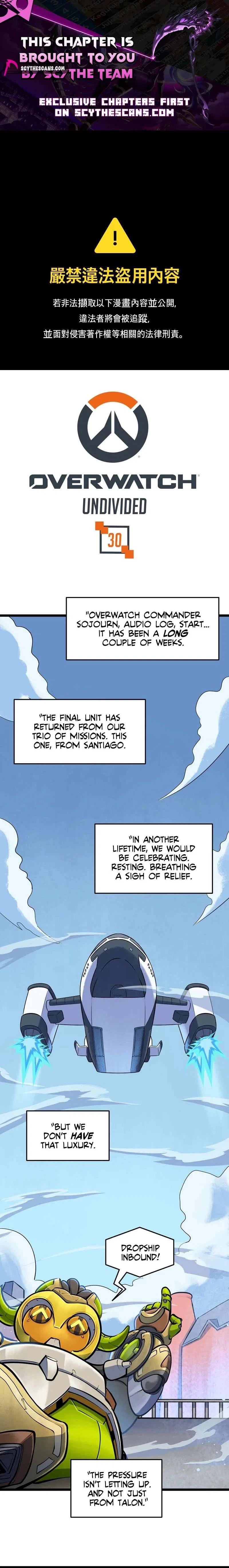 Overwatch: One Unified Heart Chapter 30 – Page 1