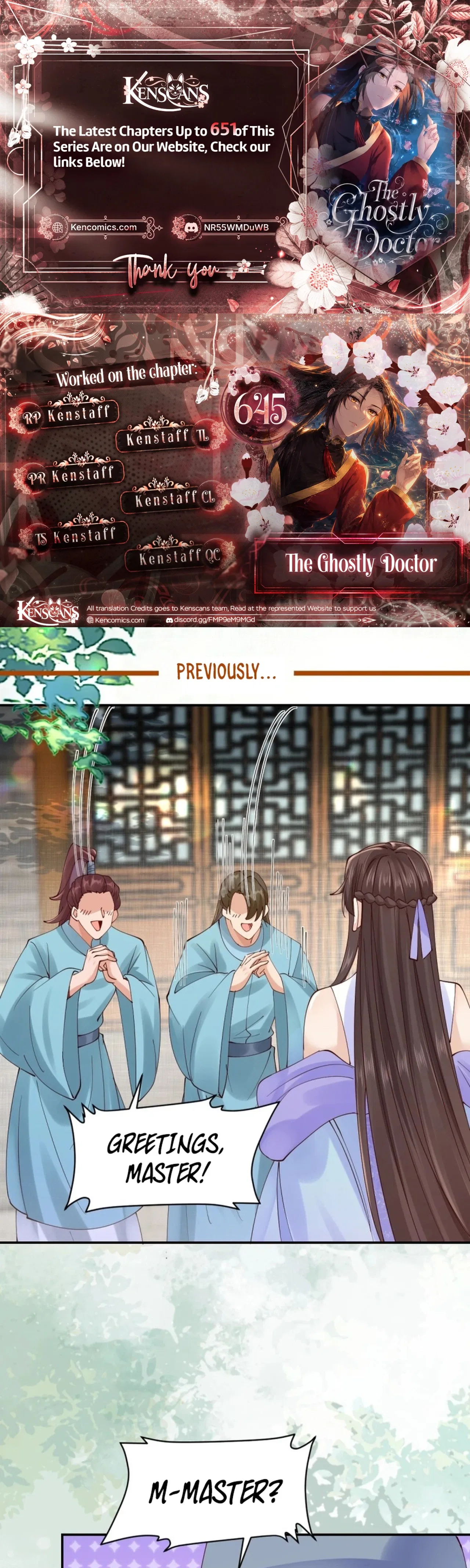 The Ghostly Doctor Chapter 645 – Page 1