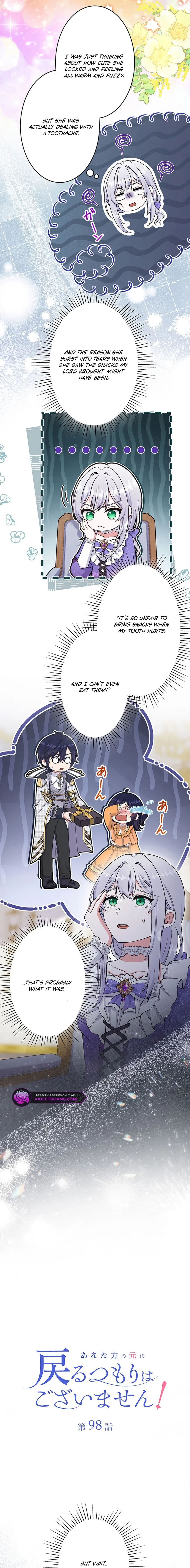 I Have No Intention of Returning to You! Chapter 98 – Page 2