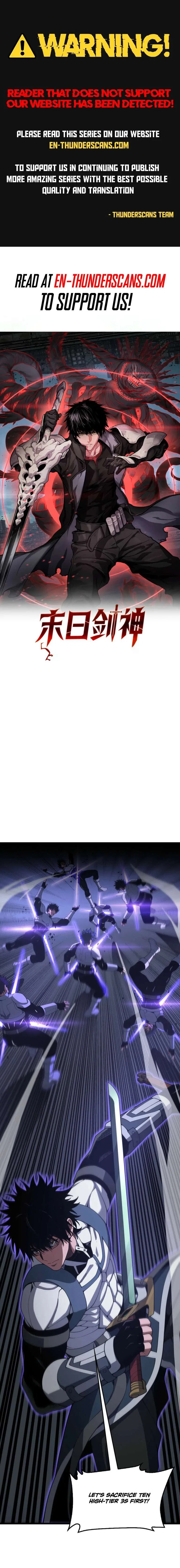 Blade Deity: I Stun the Post-Apoc World Chapter 132 – Page 1