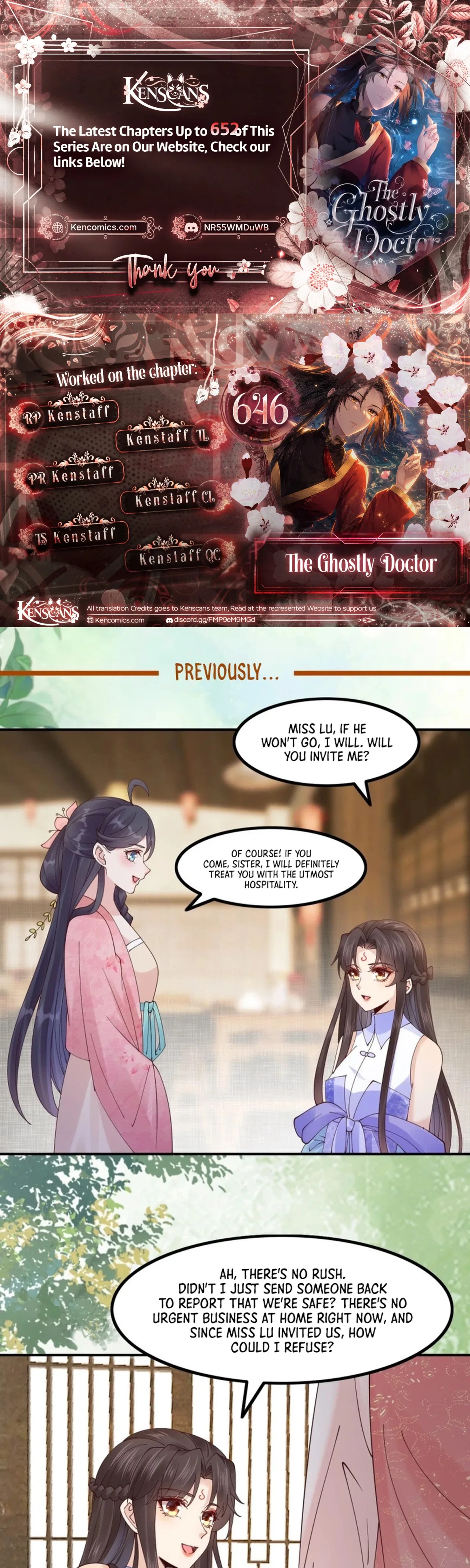 The Ghostly Doctor Chapter 646 – Page 1