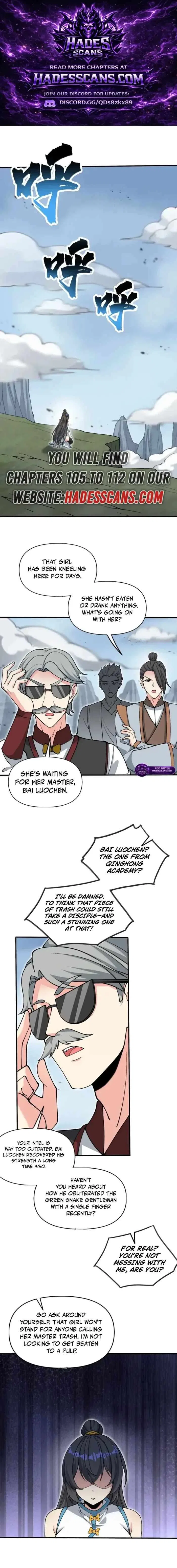 After Ten Years of Chopping Wood, Immortals Begged To Become My Disciples Chapter 108 – Page 1
