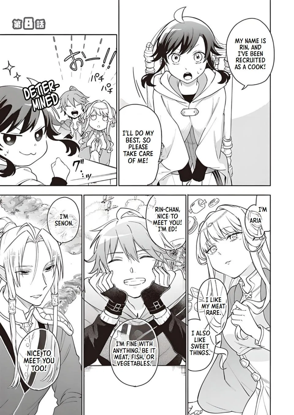 Anime – The Forsaken Saintess and Her Foodie Roadtrip in Another World Chapter 8 – Page 1