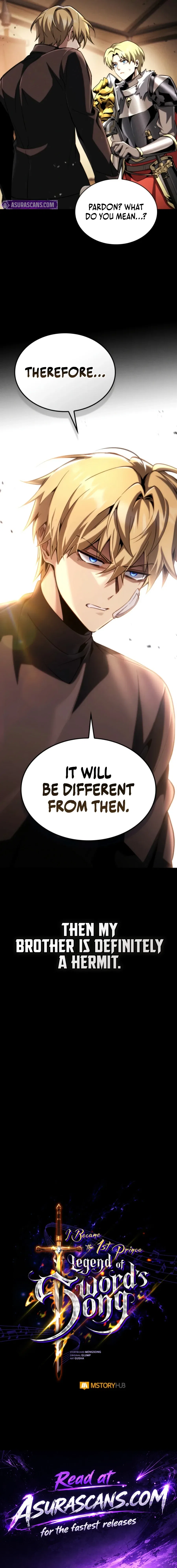 I Became the First Prince: Legend of Sword's Song Chapter 50 – Page 21