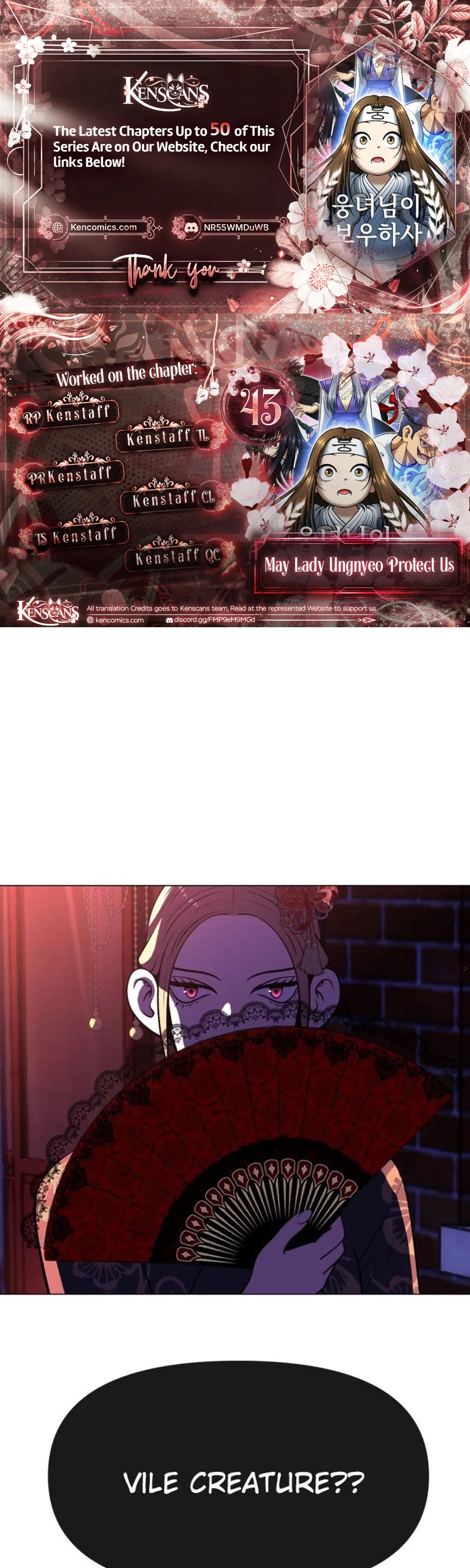 May Lady Ungnyeo Protect Us Chapter 43 – Page 1