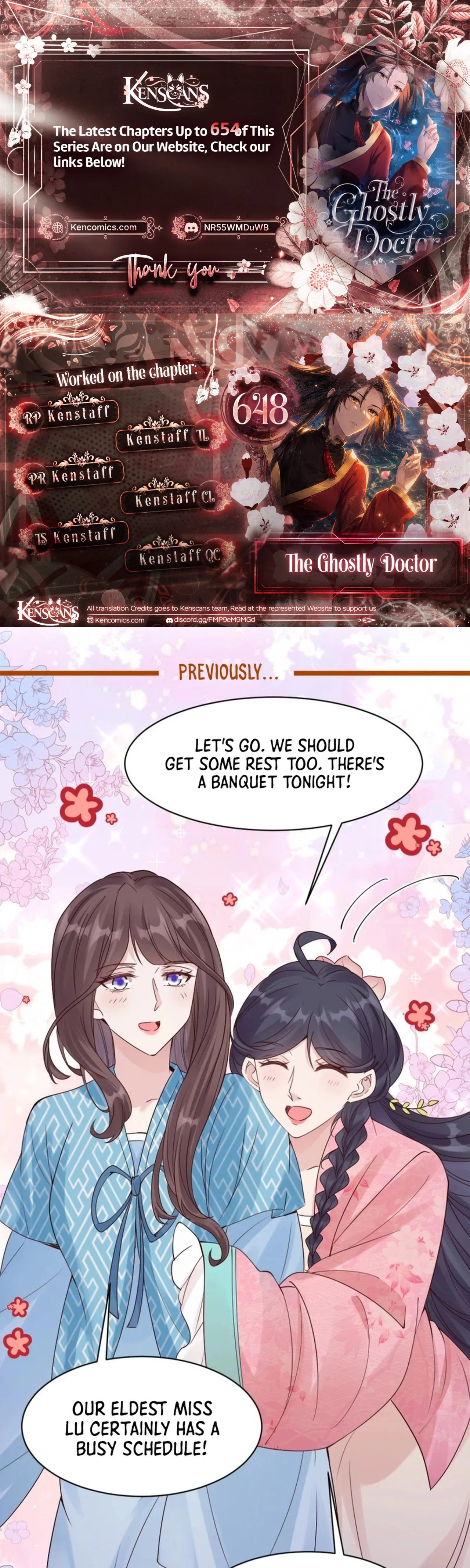 The Ghostly Doctor Chapter 648 – Page 1