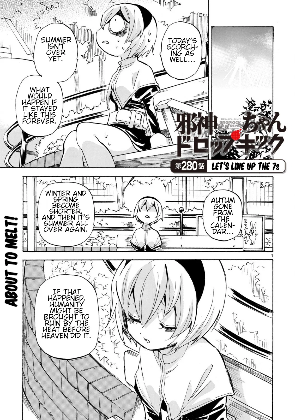 Jashin-chan Dropkick Chapter 286 – Page 1