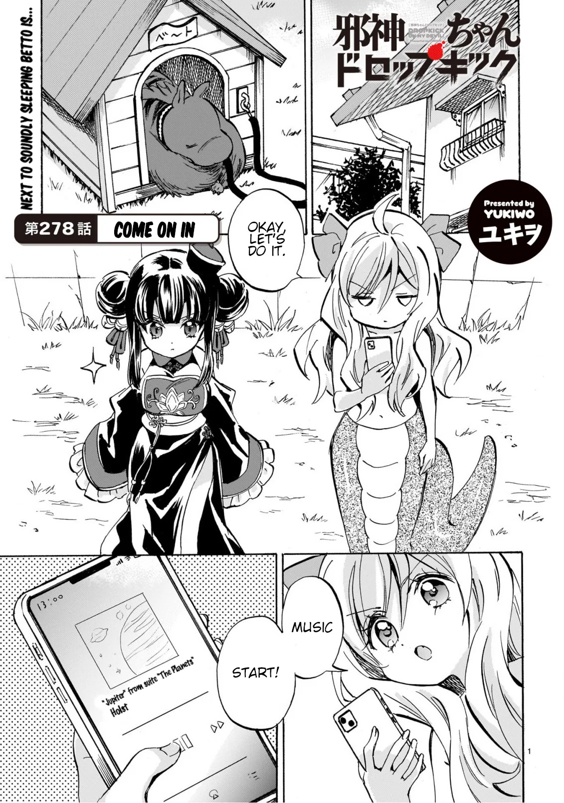 Jashin-chan Dropkick Chapter 283 – Page 1