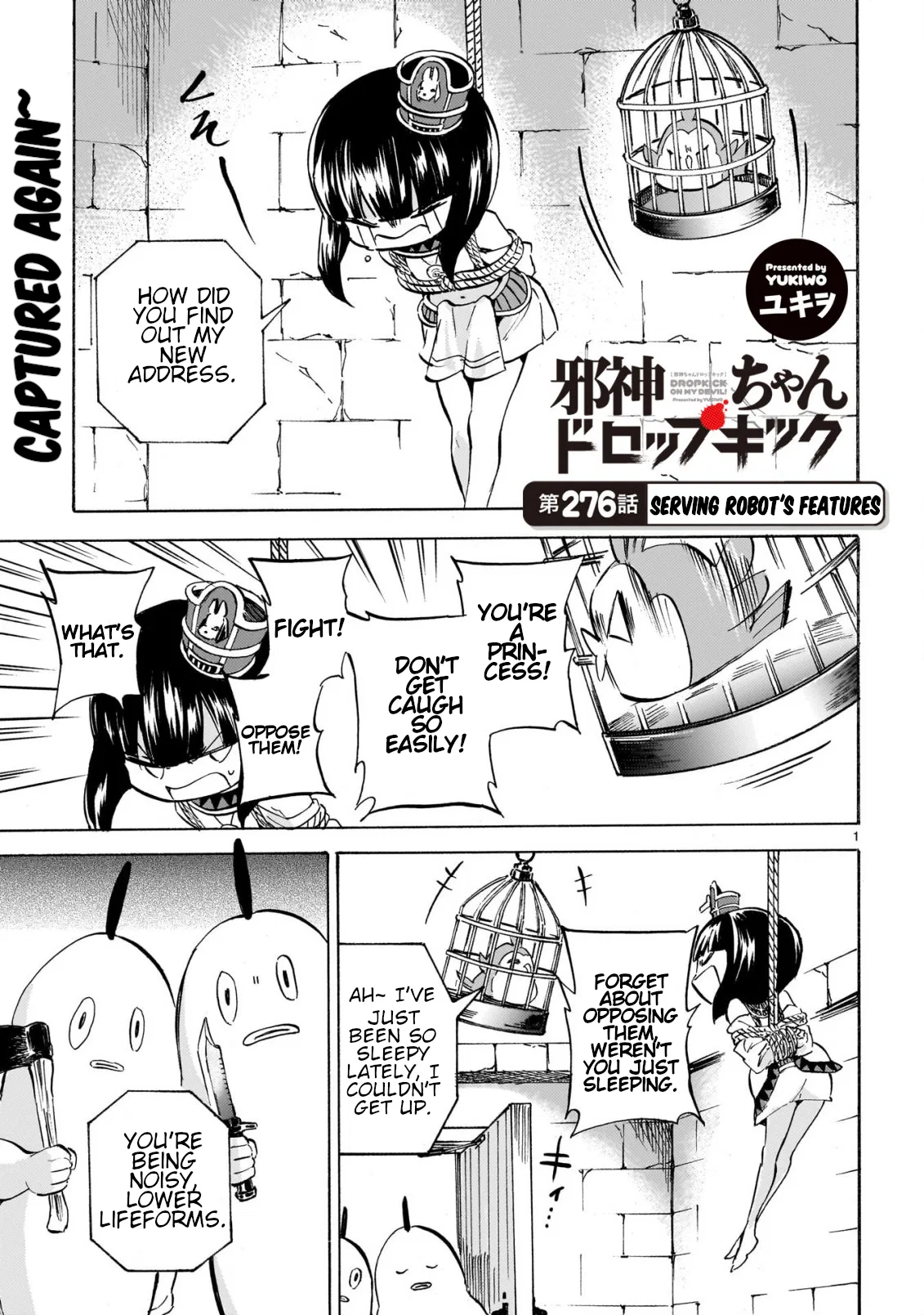 Jashin-chan Dropkick Chapter 281 – Page 1