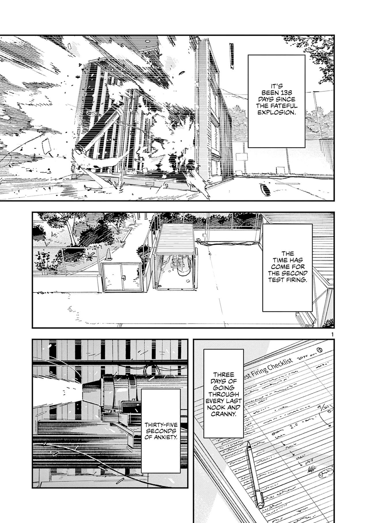 Houkago, Bokura wa Uchuu ni Madou Chapter 55 – Page 1
