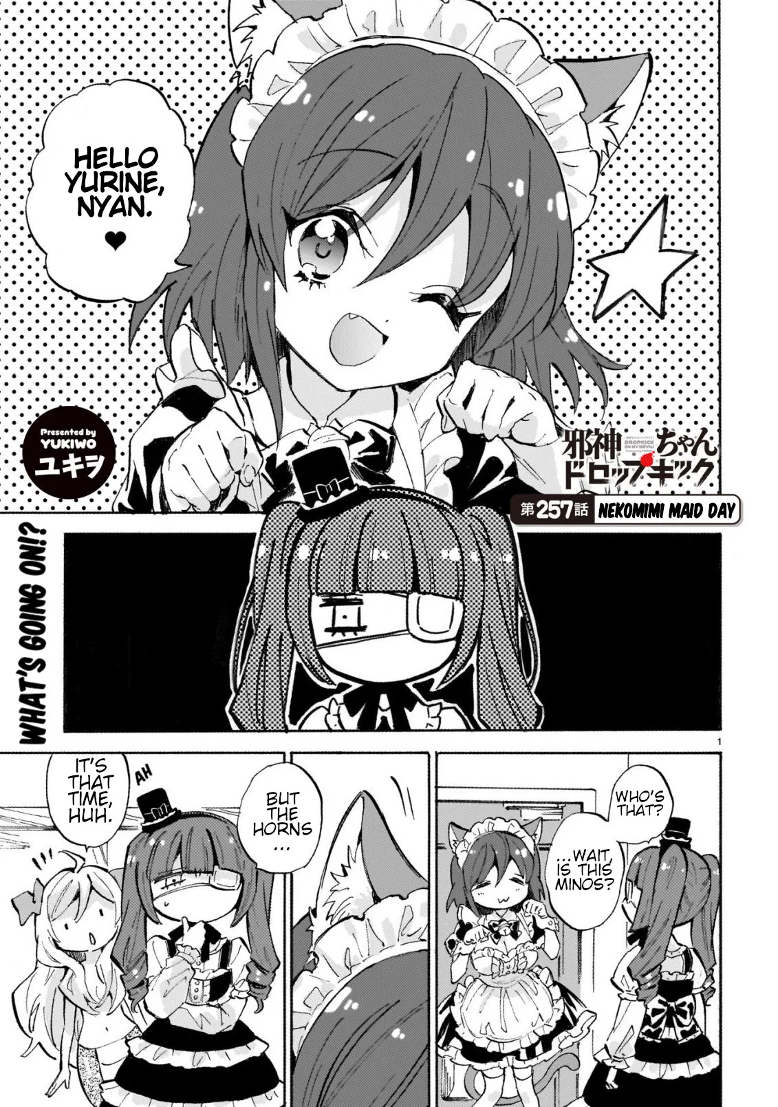 Jashin-chan Dropkick Chapter 262 – Page 1