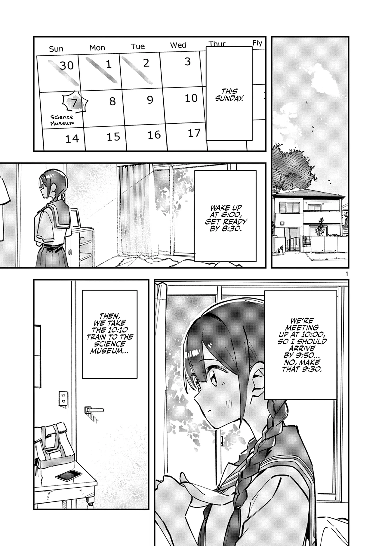 Houkago, Bokura wa Uchuu ni Madou Chapter 32 – Page 1
