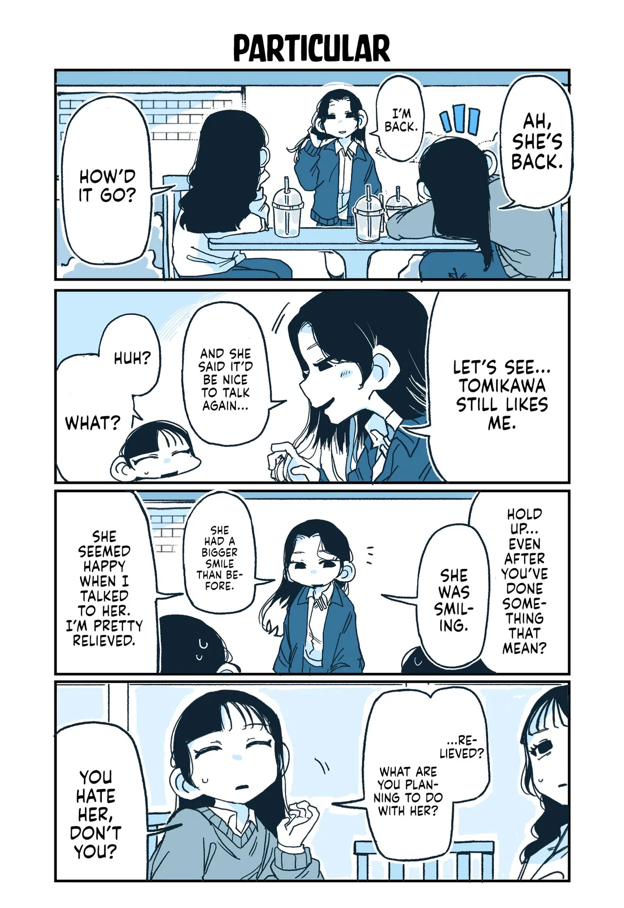 Hiiragi-chan to Tomikawa-chan Chapter 64 – Page 1