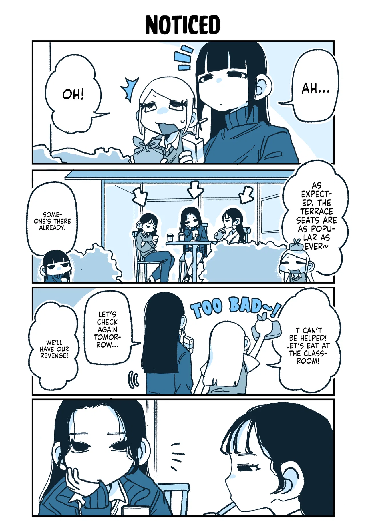 Hiiragi-chan to Tomikawa-chan Chapter 61 – Page 1