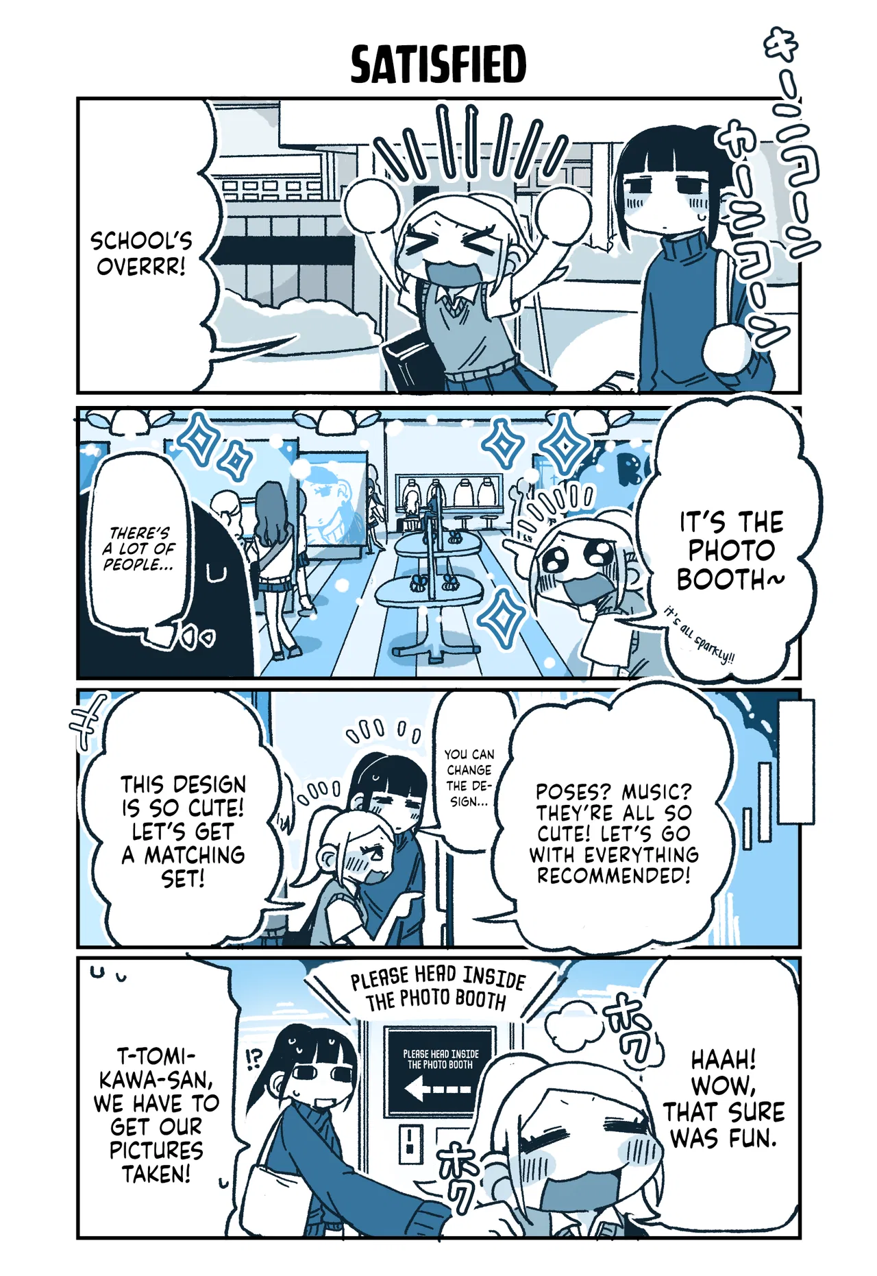 Hiiragi-chan to Tomikawa-chan Chapter 56 – Page 1