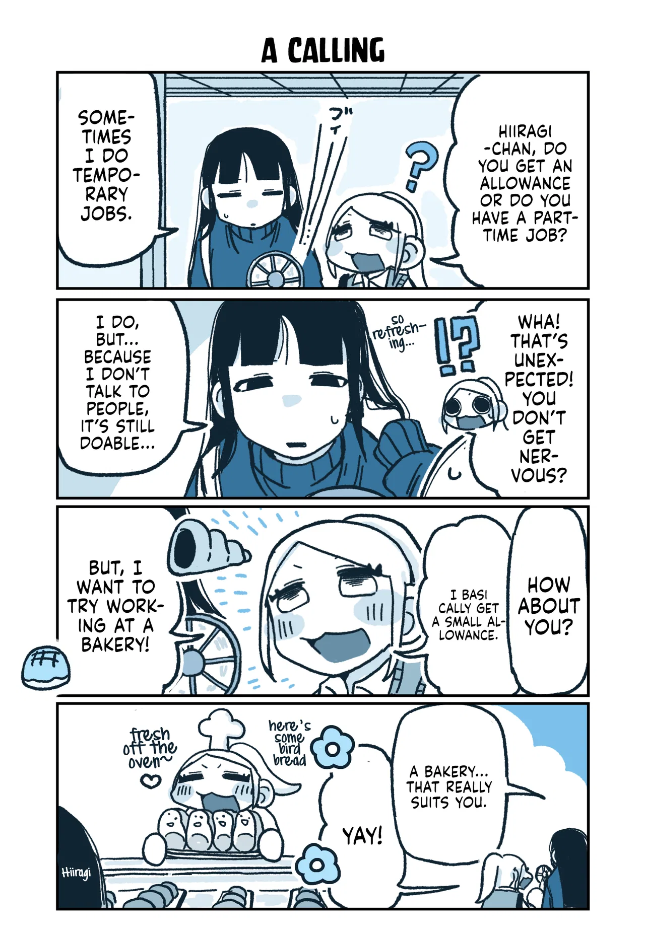 Hiiragi-chan to Tomikawa-chan Chapter 52 – Page 1