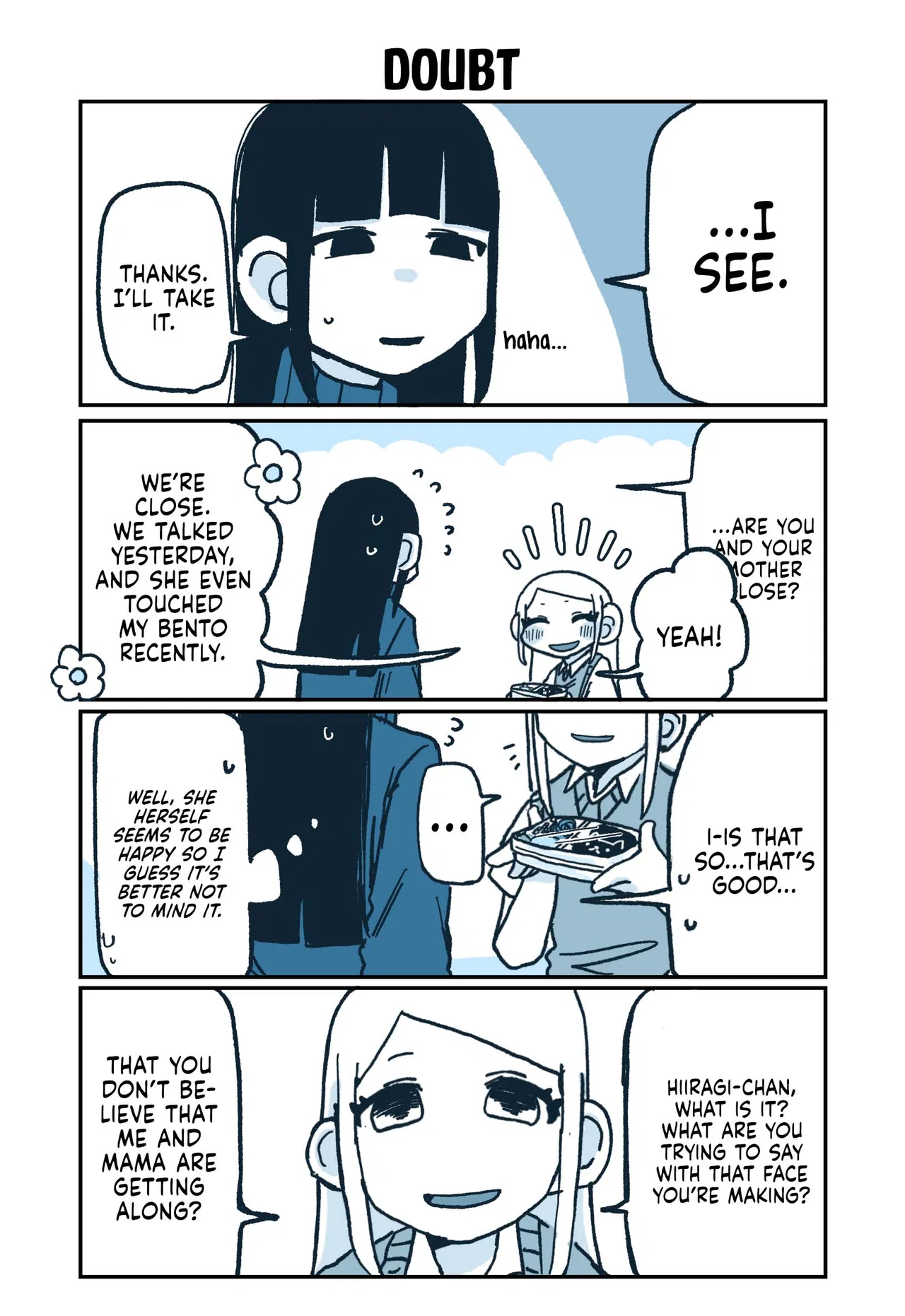 Hiiragi-chan to Tomikawa-chan Chapter 47 – Page 1