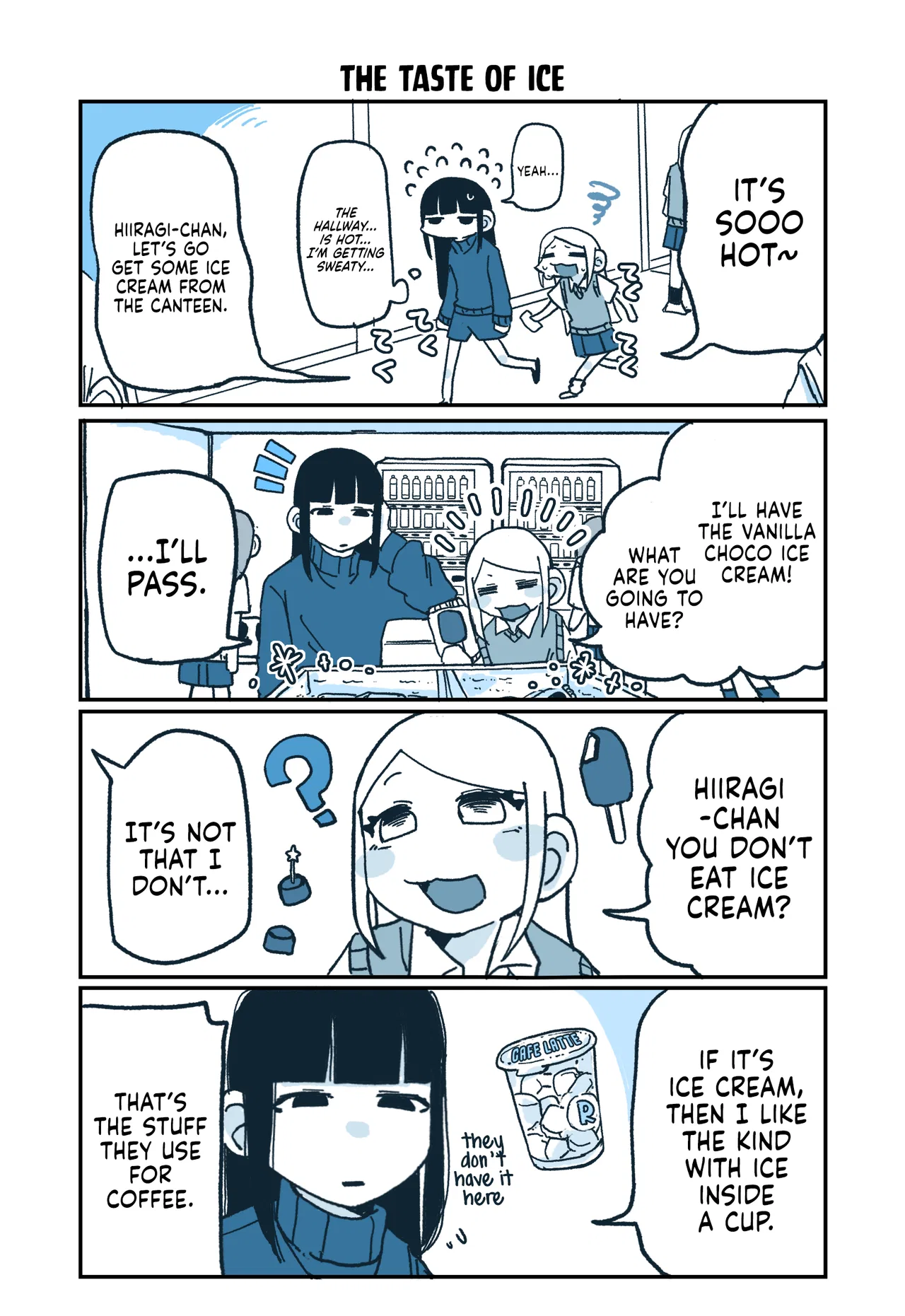 Hiiragi-chan to Tomikawa-chan Chapter 44 – Page 1