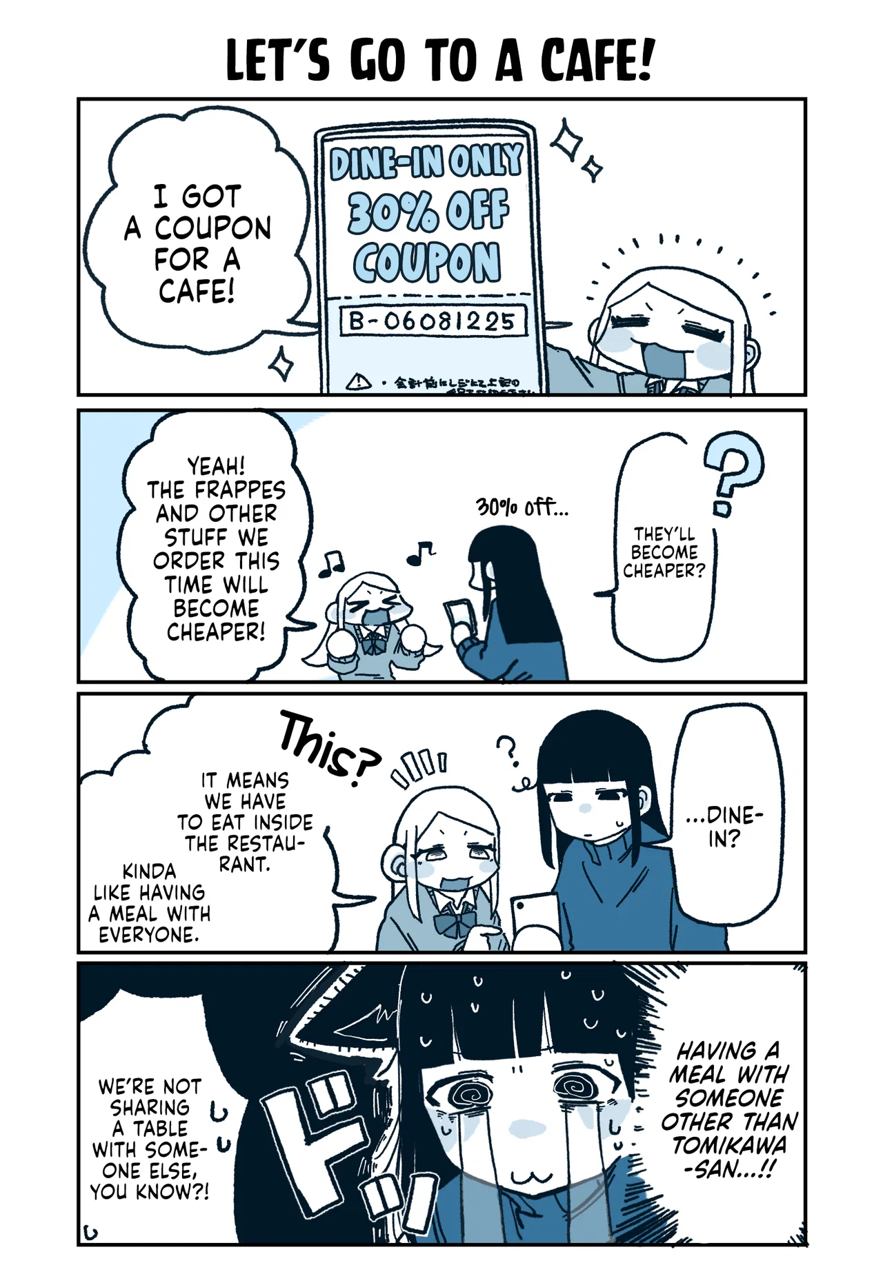 Hiiragi-chan to Tomikawa-chan Chapter 28 – Page 1