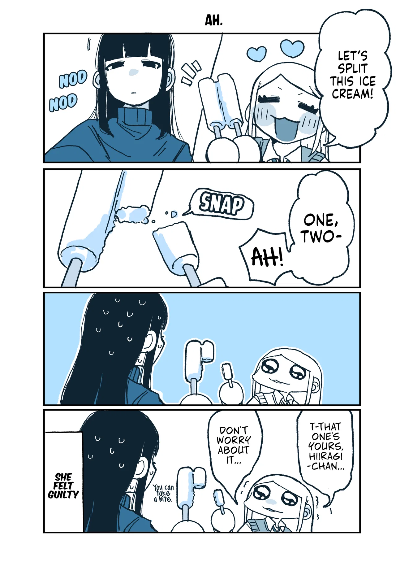 Hiiragi-chan to Tomikawa-chan Chapter 27 – Page 1