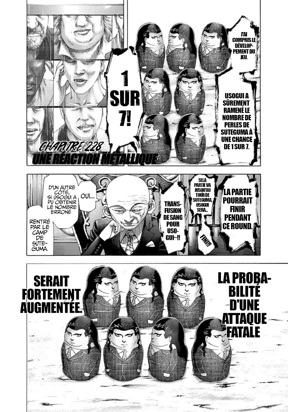 Usogui Chapitre 228 VF – Page 1