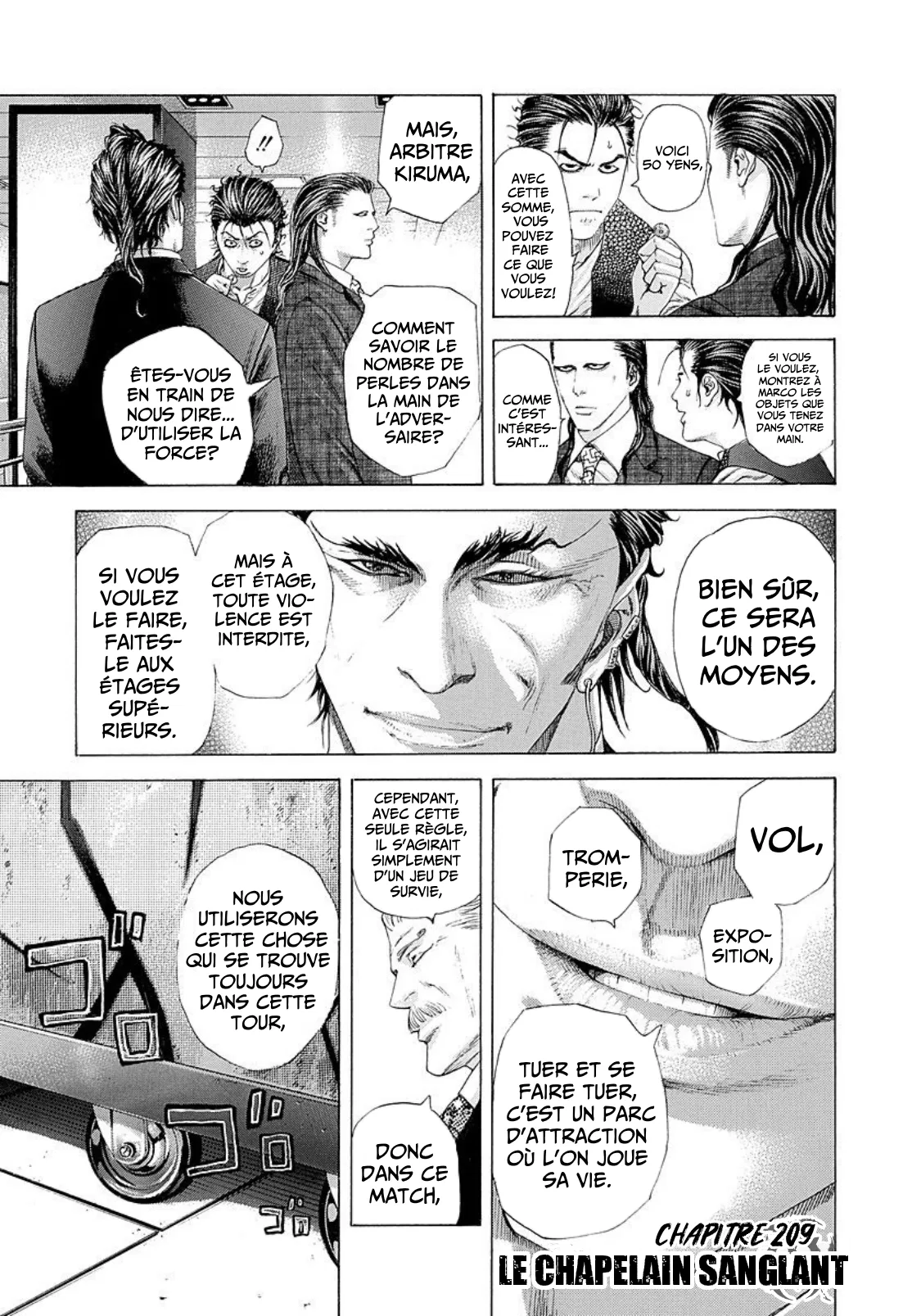 Usogui Chapitre 209 VF – Page 1