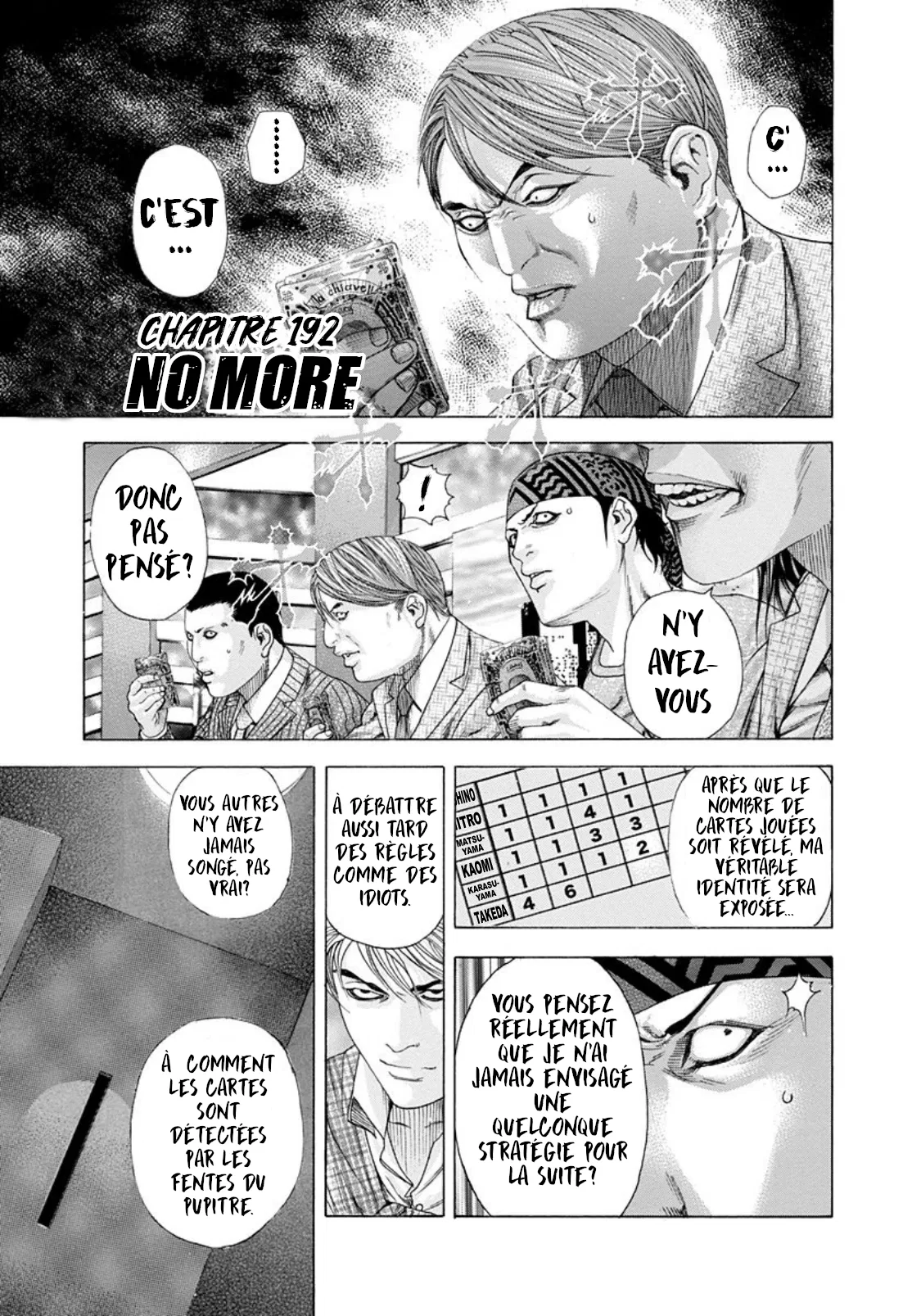 Usogui Chapitre 192 VF – Page 1