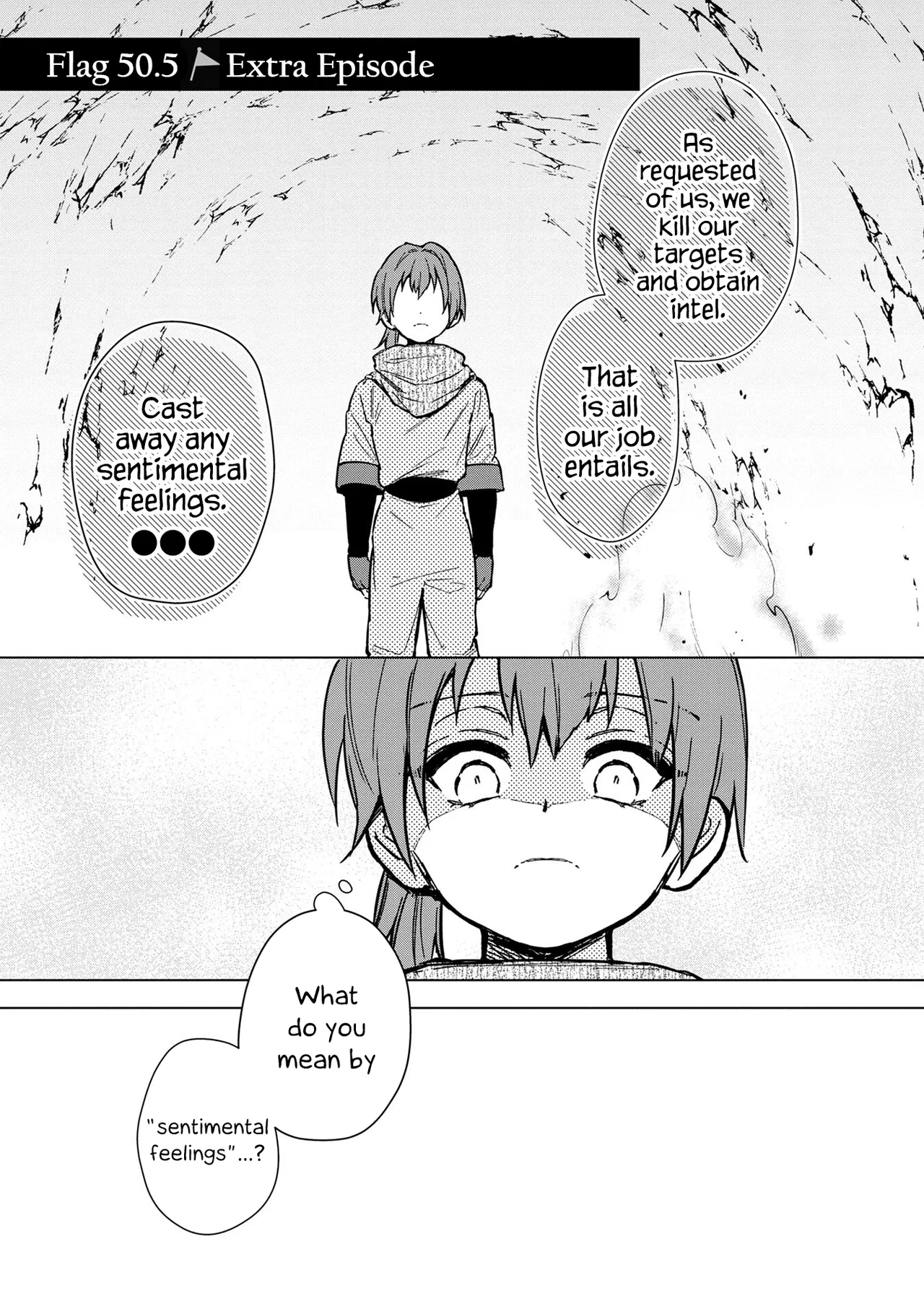 Ore no Shibou Flag ga Todomaru Tokoro o Shiranai Chapter 50.5 – Page 1