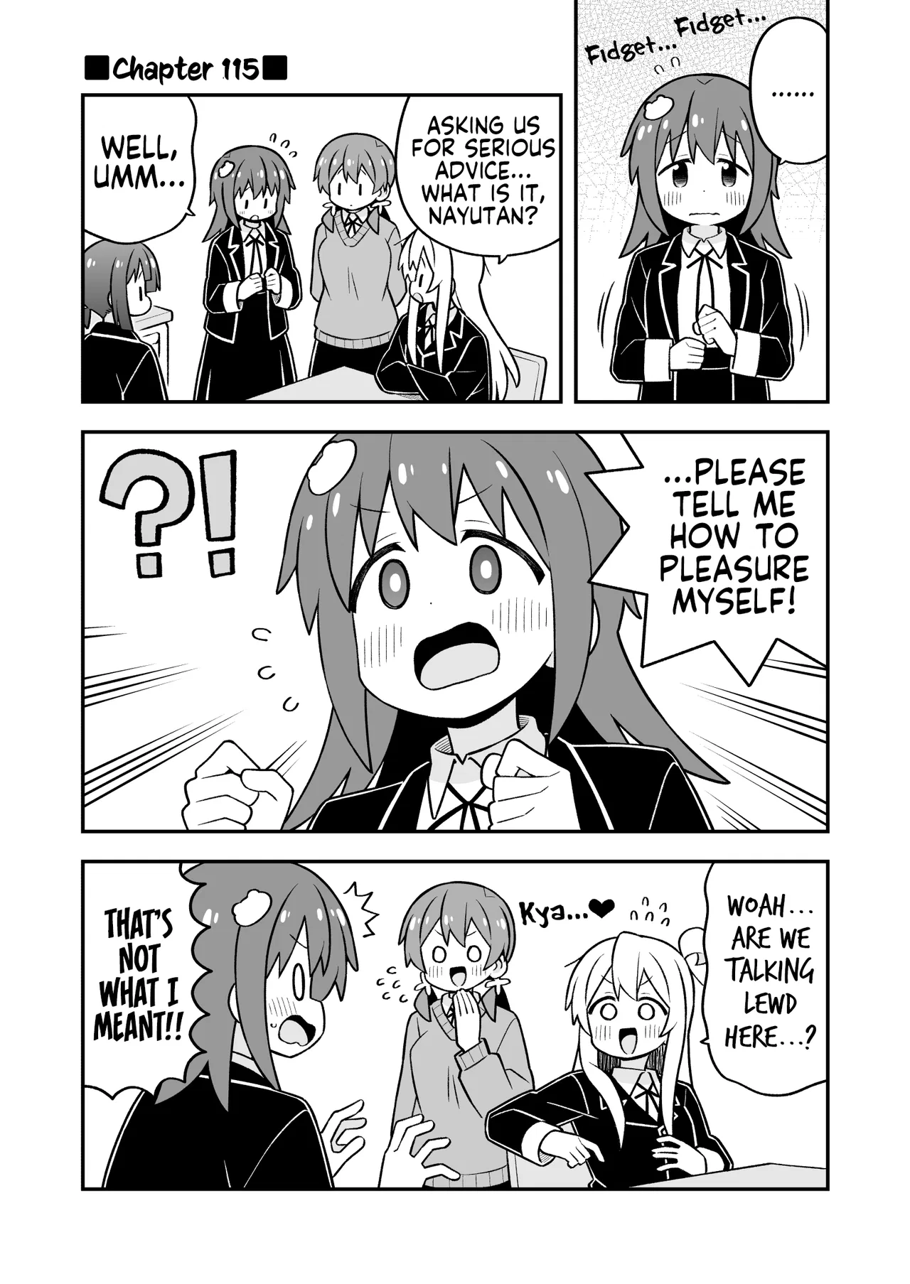 Onii-chan wa Oshimai! Chapter 115 – Page 1