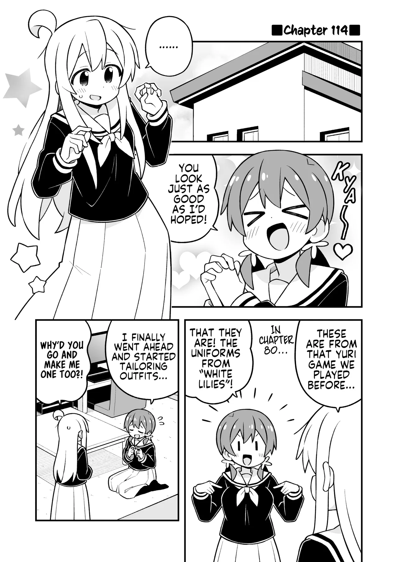 Onii-chan wa Oshimai! Chapter 114 – Page 1