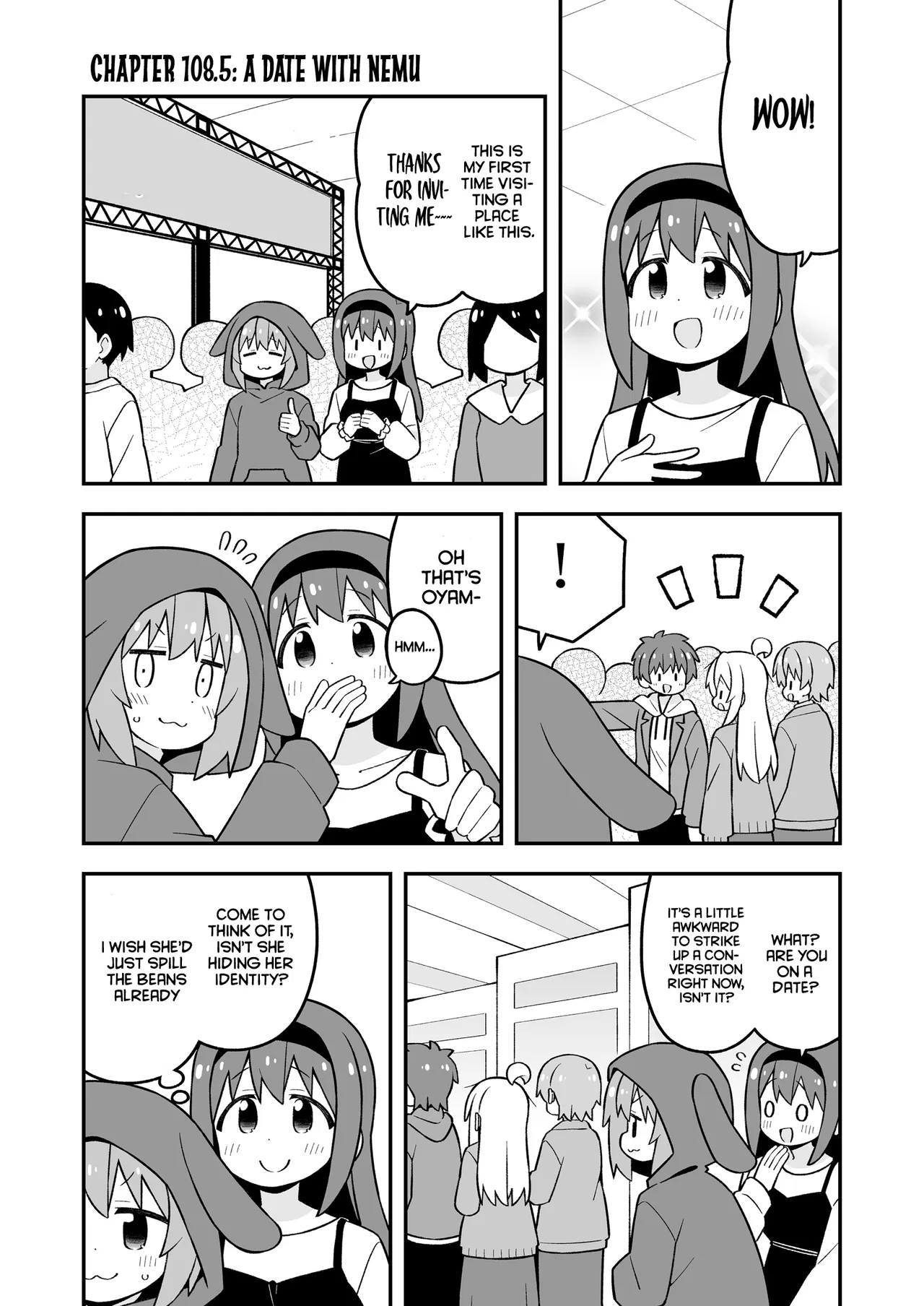 Onii-chan wa Oshimai! Chapter 108.5 – Page 1