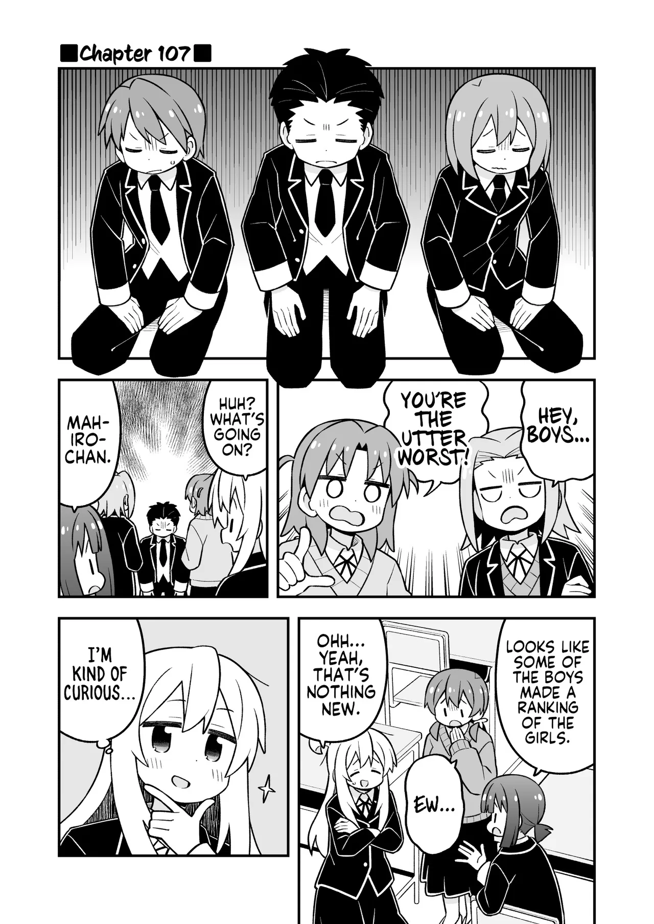 Onii-chan wa Oshimai! Chapter 107 – Page 1