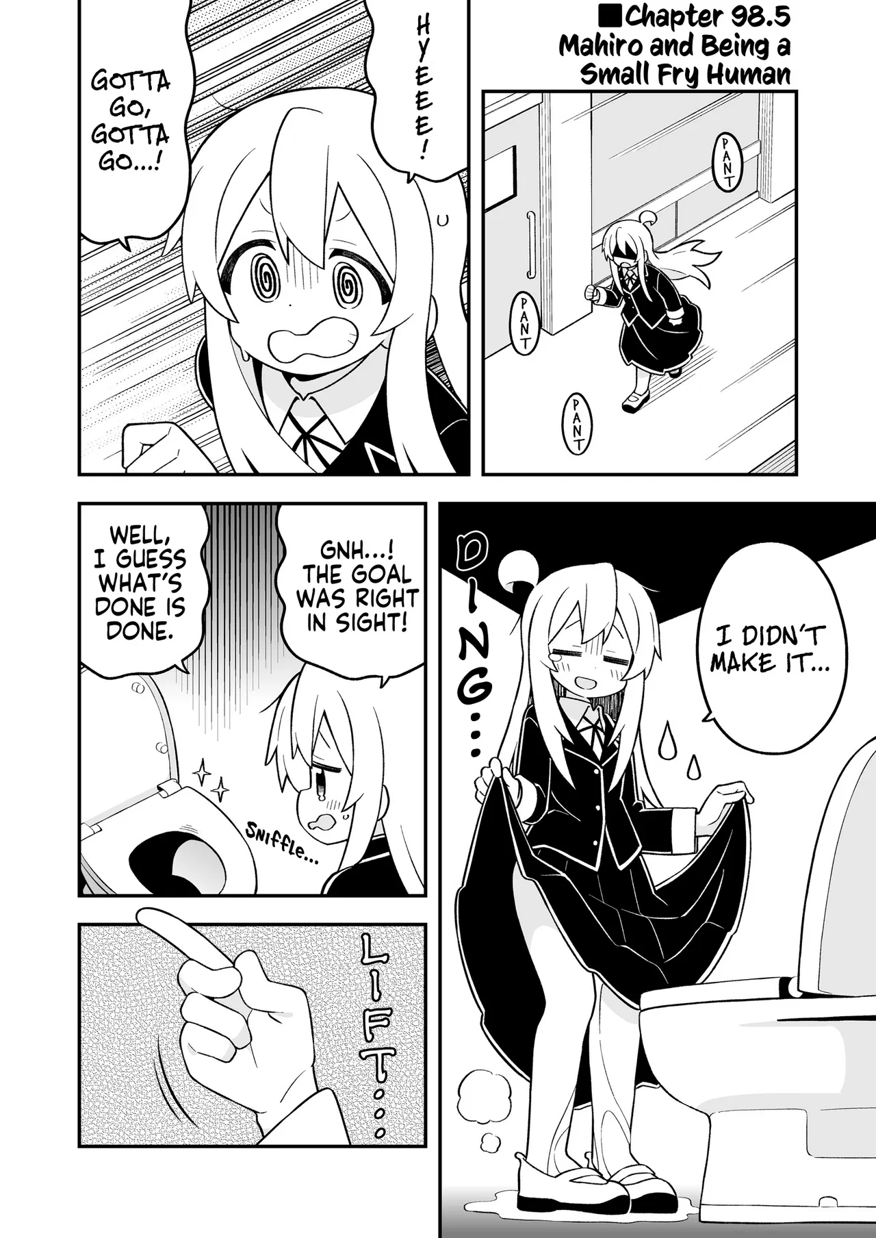 Onii-chan wa Oshimai! Chapter 98.5 – Page 1