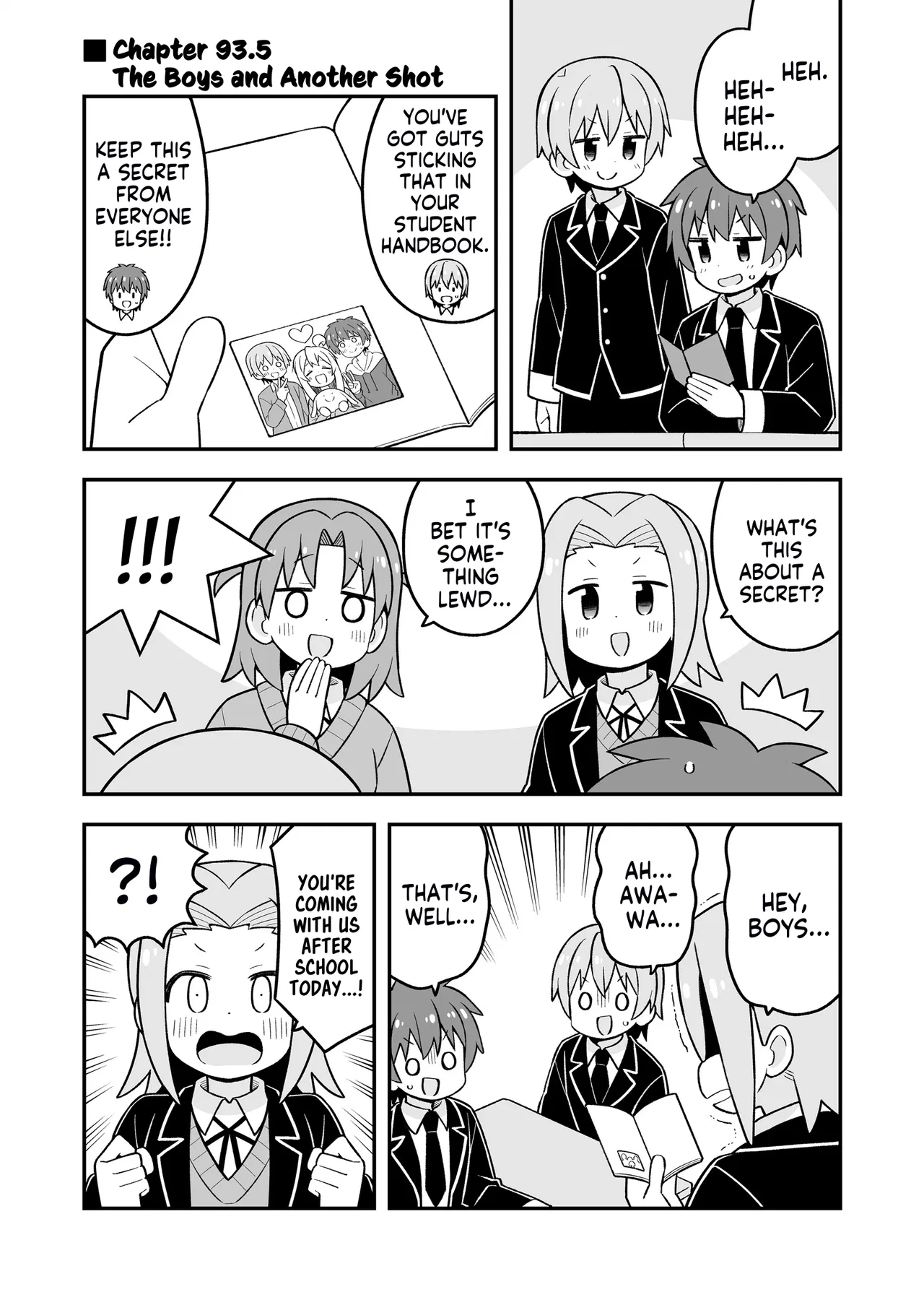 Onii-chan wa Oshimai! Chapter 93.5 – Page 1