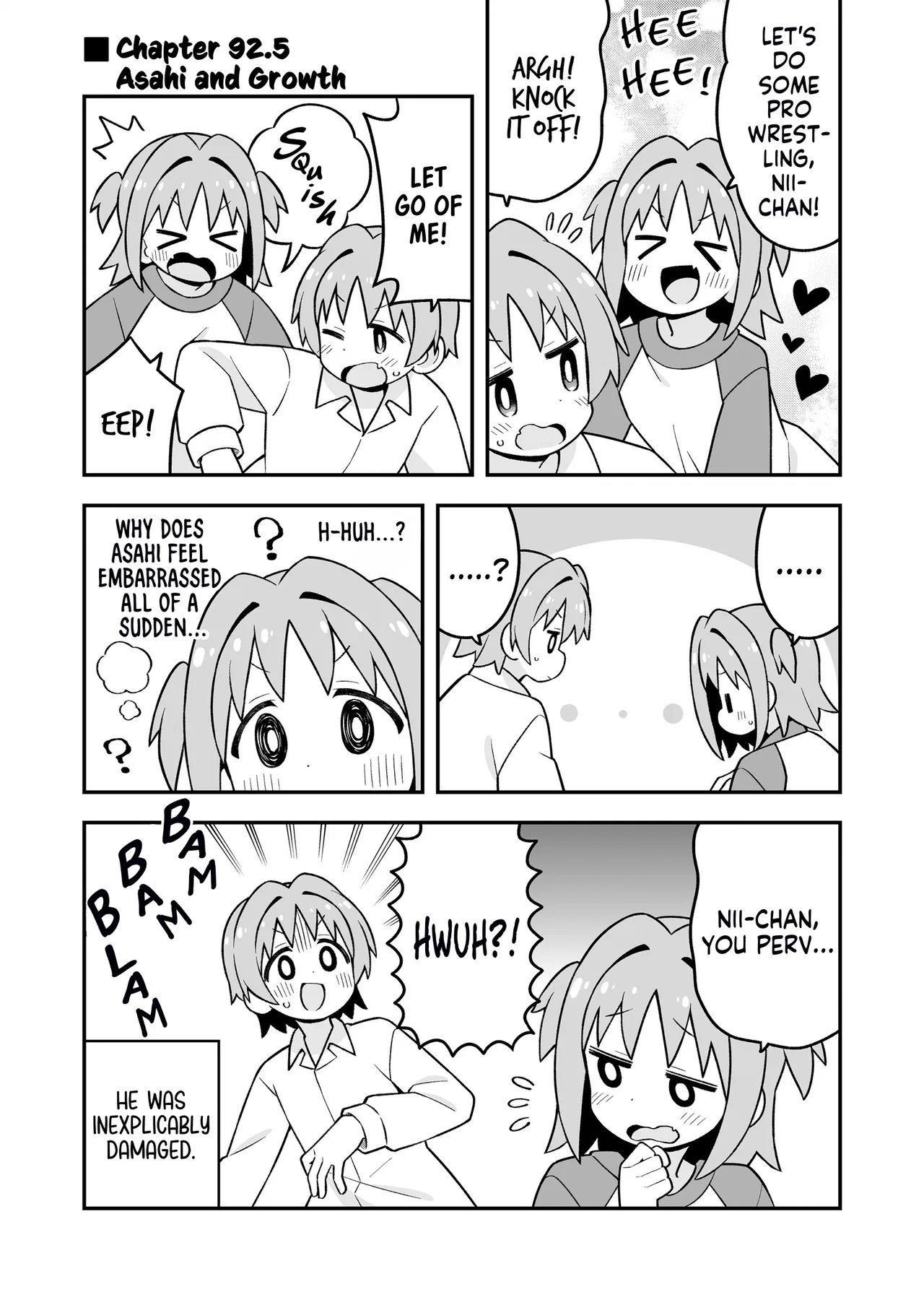 Onii-chan wa Oshimai! Chapter 92.5 – Page 1