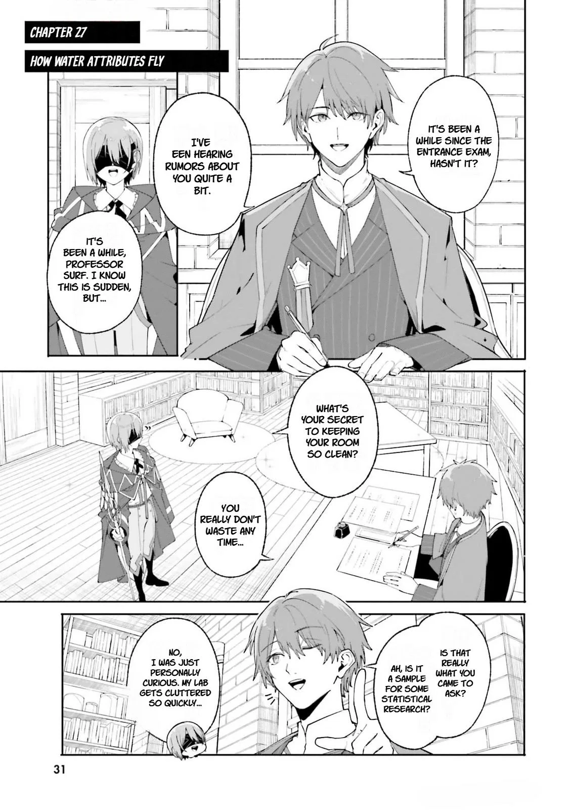 Anime – Kunon the Sorcerer Can See Chapter 27 – Page 1