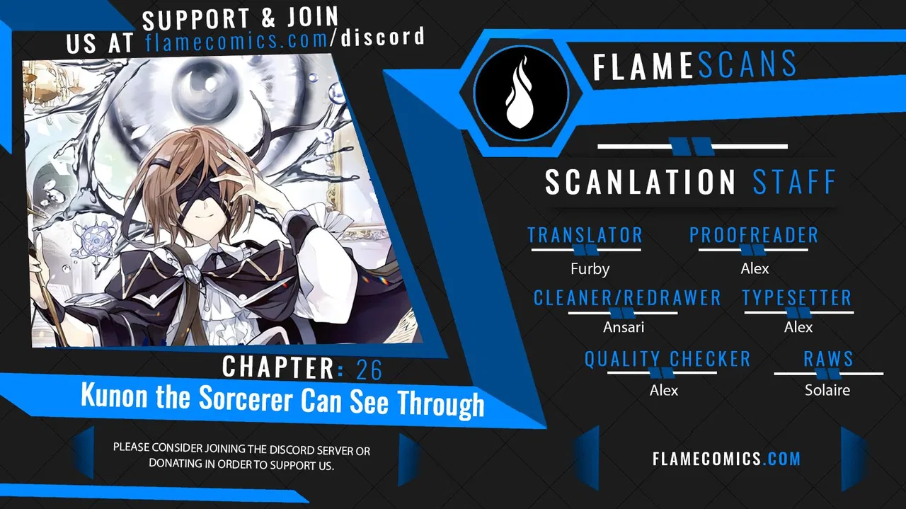 Anime – Kunon the Sorcerer Can See Chapter 26 – Page 1
