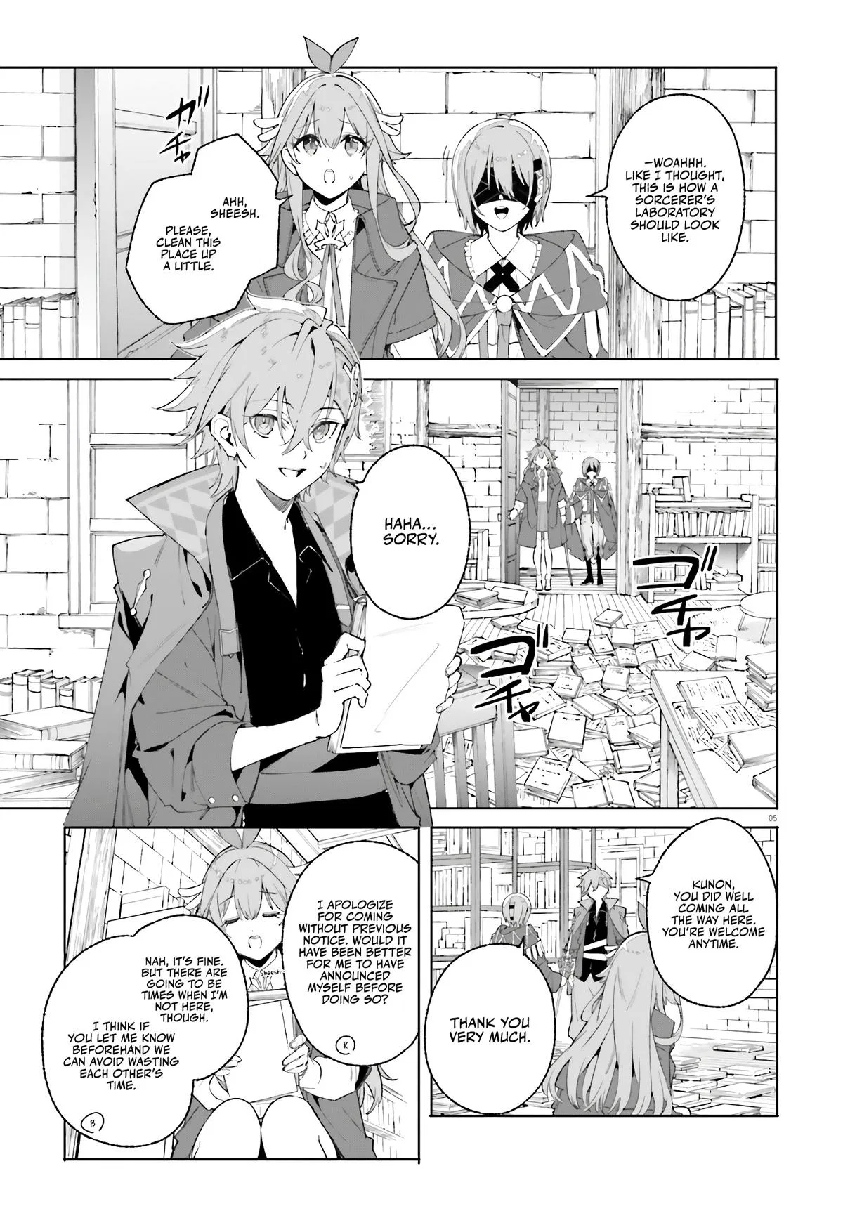 Anime – Kunon the Sorcerer Can See Chapter 26 – Page 15