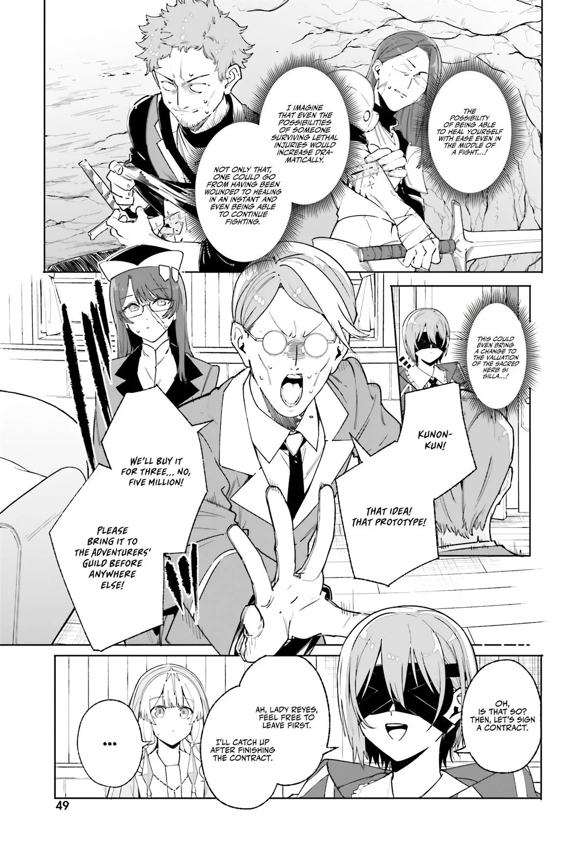 Anime – Kunon the Sorcerer Can See Chapter 25 – Page 36
