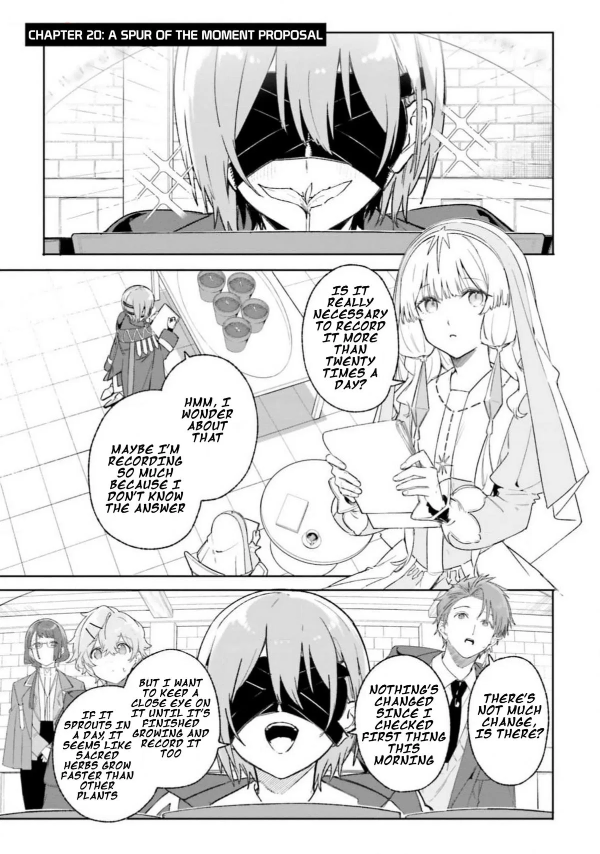 Anime – Kunon the Sorcerer Can See Chapter 20 – Page 1