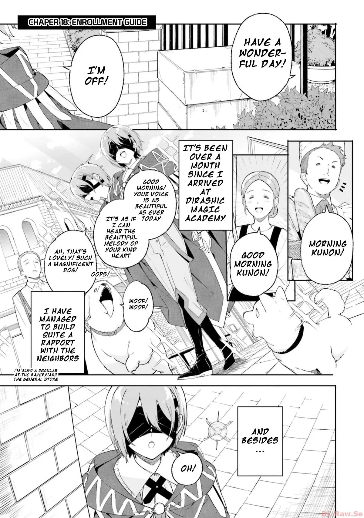 Anime – Kunon the Sorcerer Can See Chapter 18 – Page 1