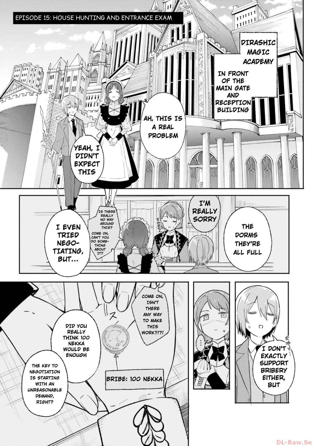 Anime – Kunon the Sorcerer Can See Chapter 15 – Page 1