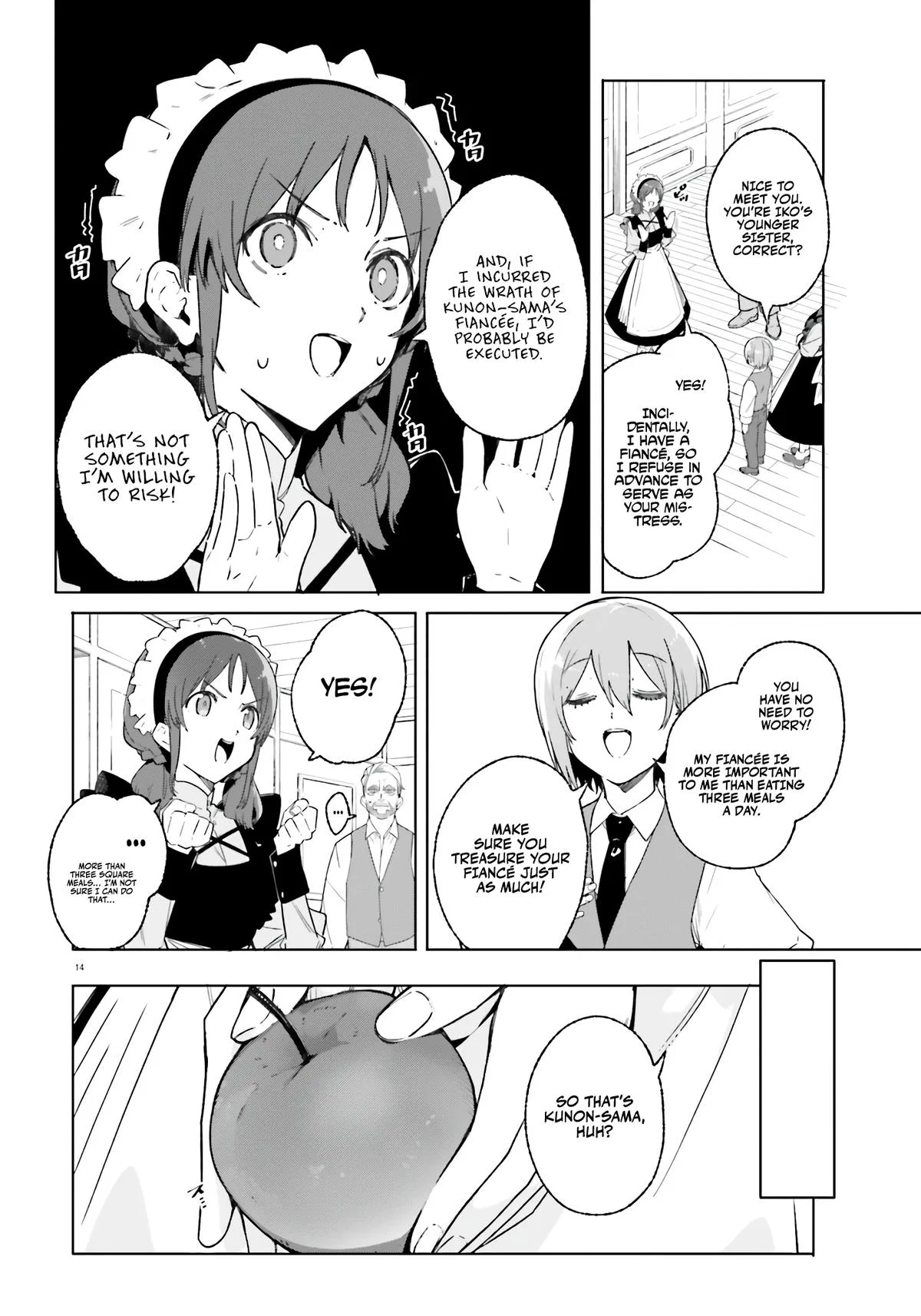 Anime – Kunon the Sorcerer Can See Chapter 14 – Page 14