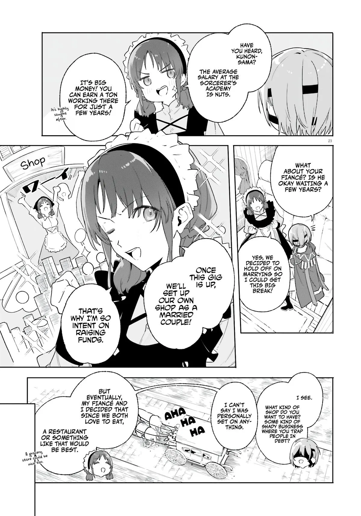 Anime – Kunon the Sorcerer Can See Chapter 14 – Page 23