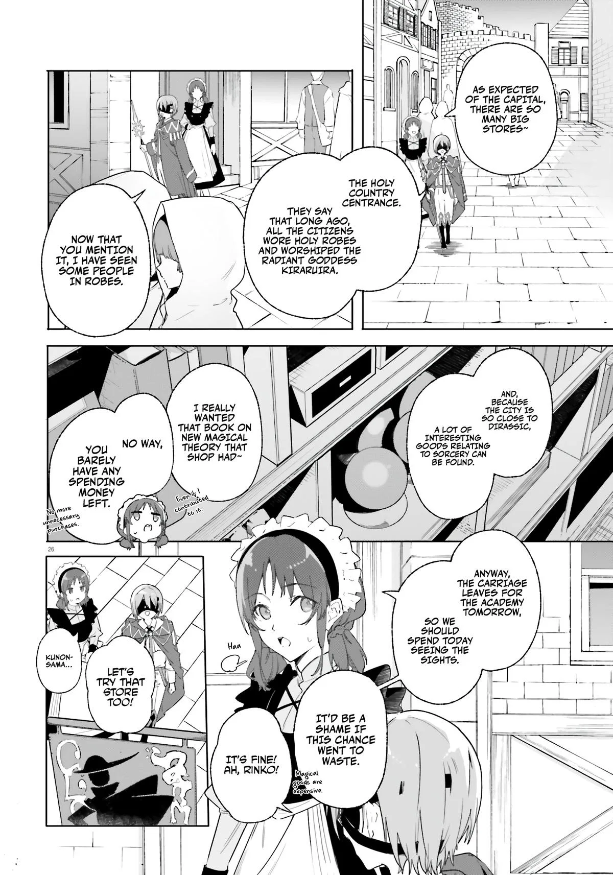 Anime – Kunon the Sorcerer Can See Chapter 14 – Page 26