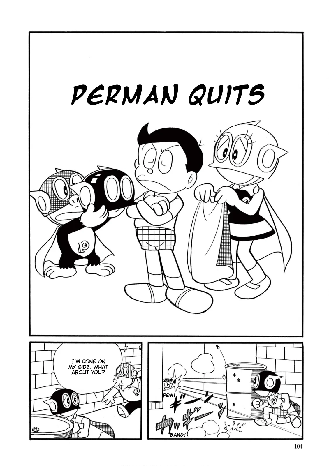 Perman (Fujiko F. Fujio Daizenshu) Chapter 8 – Page 1