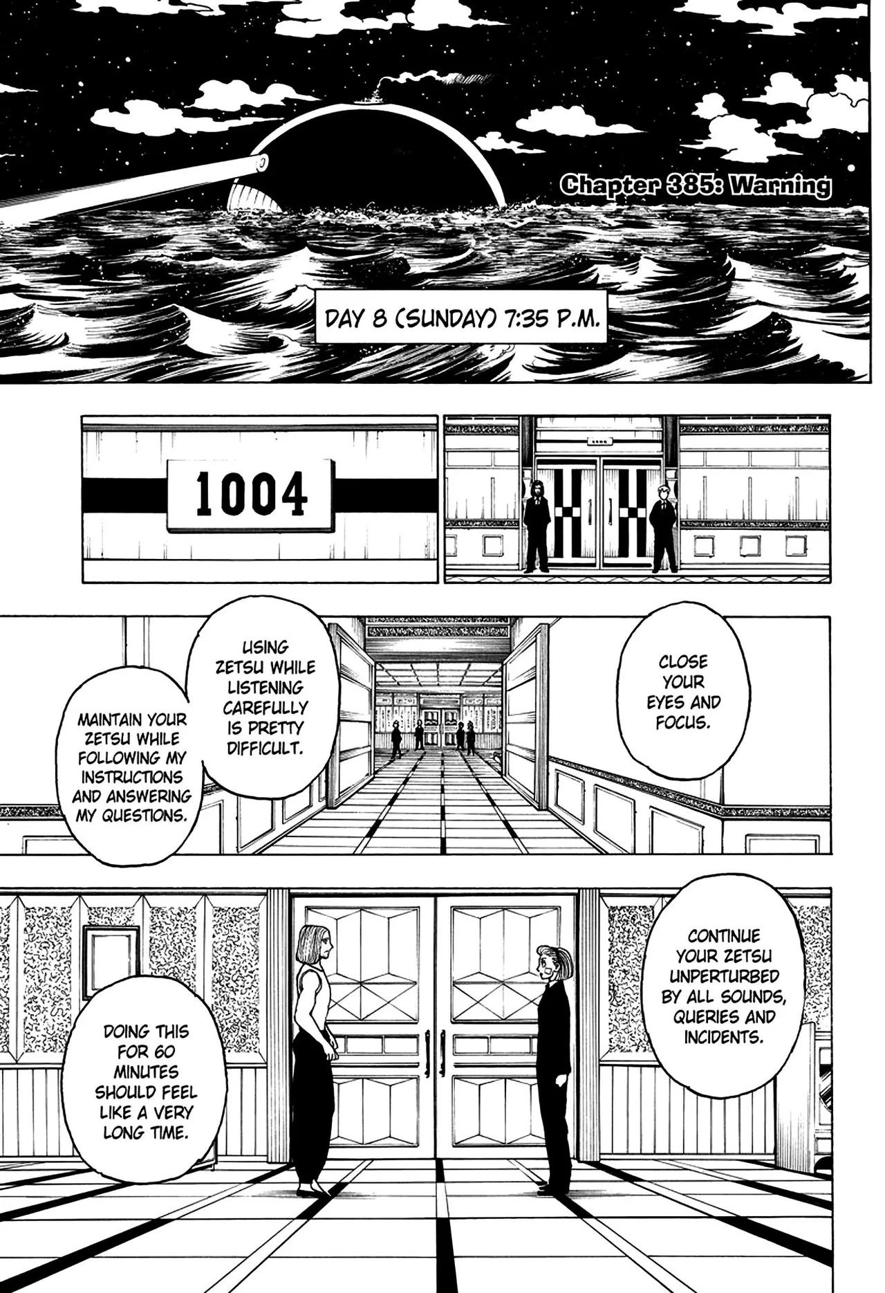 Hunter x Hunter Chapter 385 – Page 1